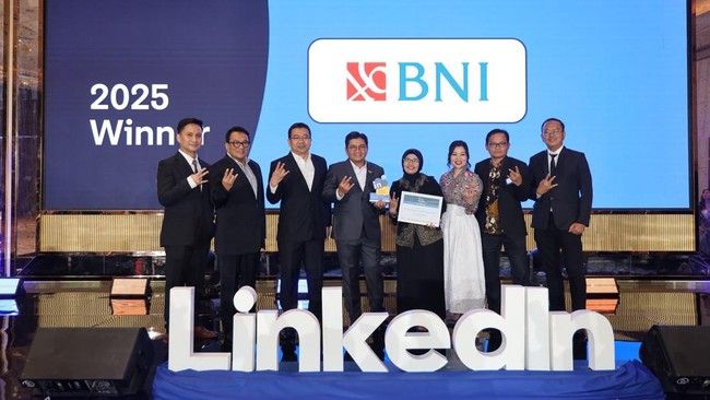 BNI Raih Penghargaan Pelopor Talent Insights LinkedIn Awards 2026